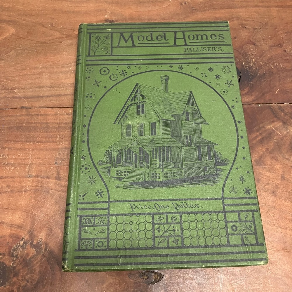 Palliser's Model Homes 1876 Victorian Architecture House Plans Hardcover Book